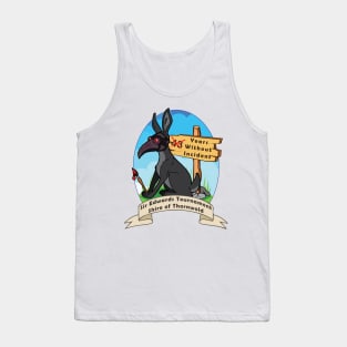 Eddies Fundraiser Shirt: Dark Bunny Version Tank Top